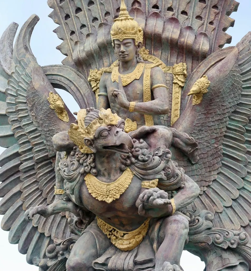 Garuda wisnu kencana Statue in cultural park, Bali, Indonesia