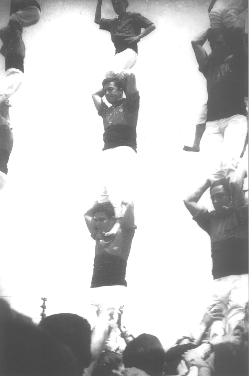 First performance Castellers de Barcelona