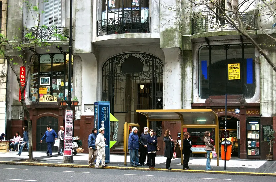 A historical image from the story of Buenos Aires