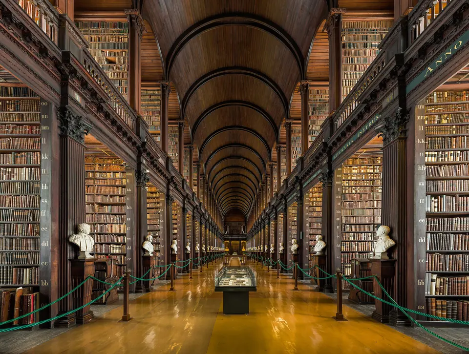 Trinity College and the Book of Kells, Dublin