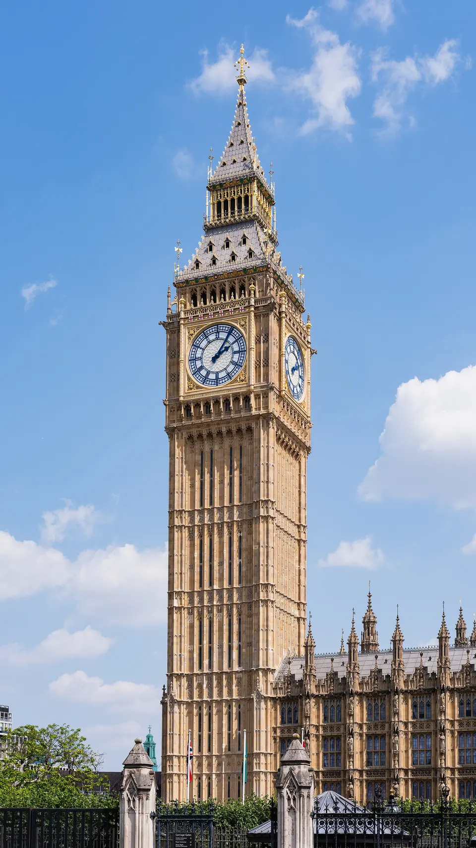 Palace of Westminster & Big Ben, London