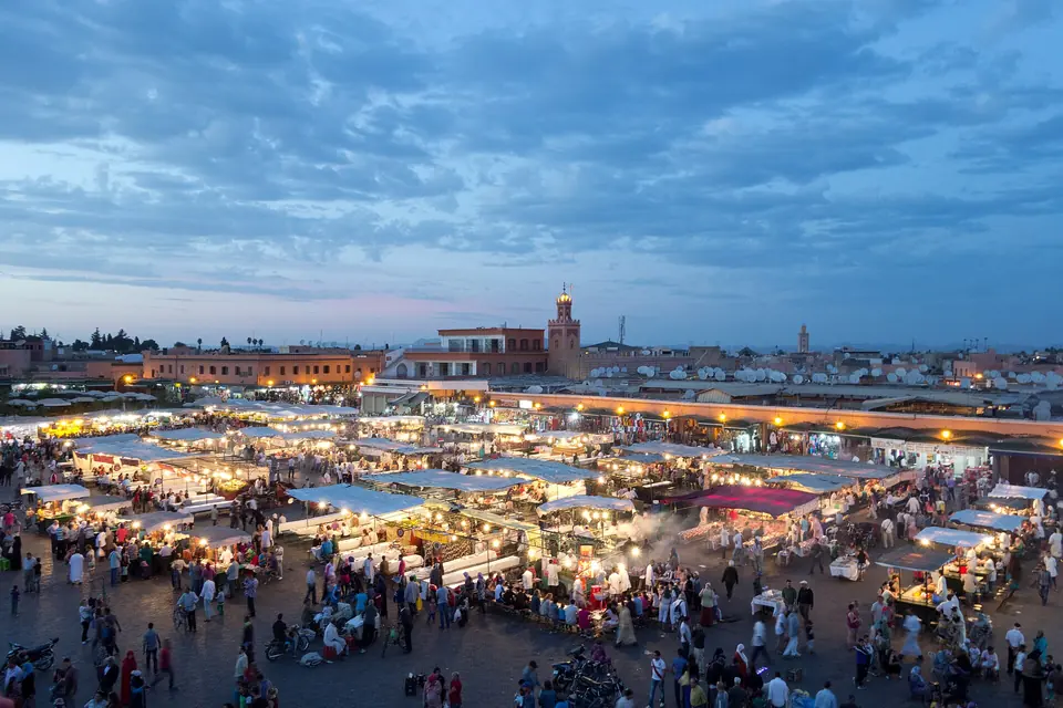 Jemaa el-Fnaa, Marrakech