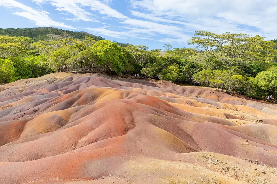 Terres des Sept Couleurs de Chamarel, Maurice