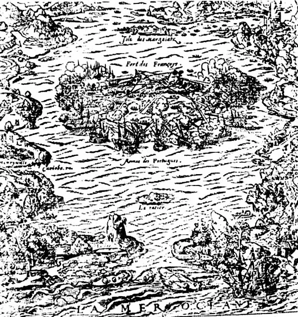 A historical image from the story of Rio de Janeiro