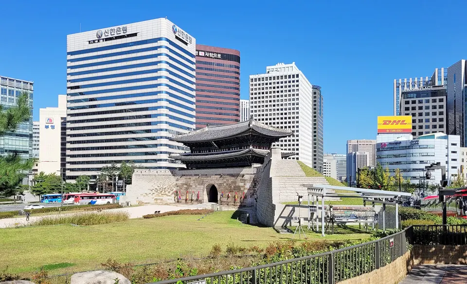Sungnyemun Gate in Seoul, South Korea
