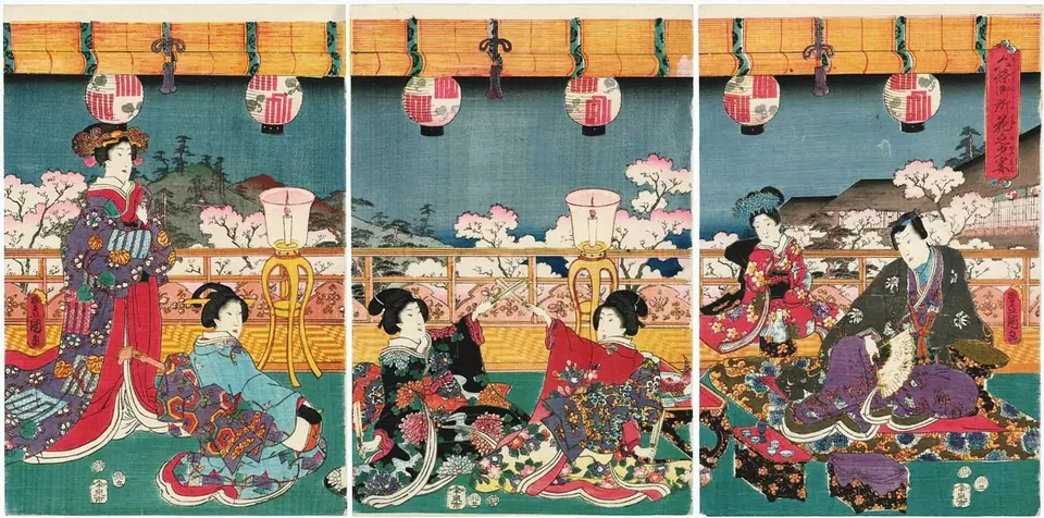 Scène de la culture locale à Tokyo